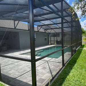 Pool enclosure installation in Orlando, FL