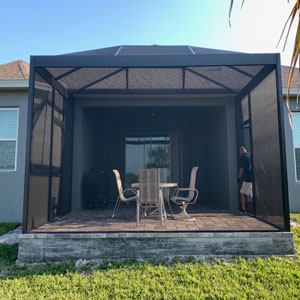 Screened enclosure in Winter Garden Review