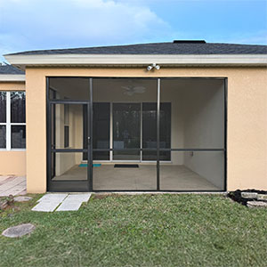 Screened rear lanai in Windermere, FL customer review