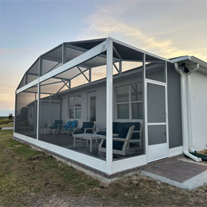 Screen Room enclosure in Minneola, FL Review