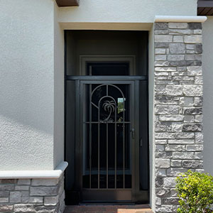 Front lanai review from customer.