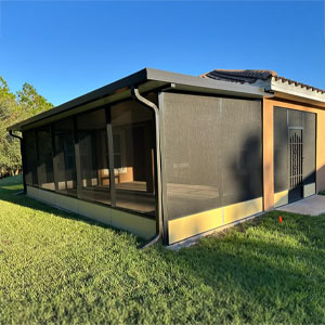 Testimonial for a screen combo in Poinciana