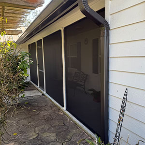 Front lanai installation in Auburndale Florida