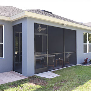 Rear lanai customer review.