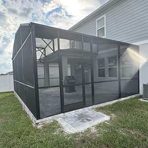 Screen enclosure customer review.