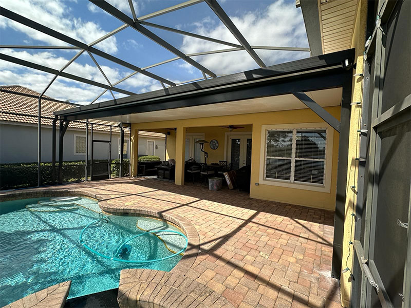 Garage screen enclosures. Front lanai installation review. Screen enclosures. Screening a lanai. Screen enclosures near me. Sunrooms Orlando Florida. Poop Lanai. Sunroom Orlando fl. Lanai Patio enclosure. Patio enclosure suppliers. Patio cover with screen. Pool enclosure florida. patio cover screen. florida screened in porch. screen patio covers. pool screen enclosures florida. screen pool enclosures florida. patio screen enclosures near me. florida porches