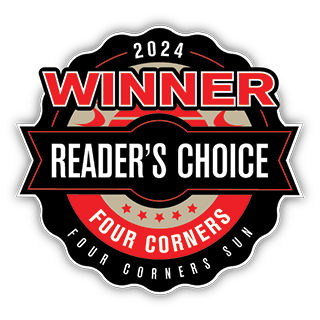 2024 Winner of the reader's choice from Four Corners Sun.