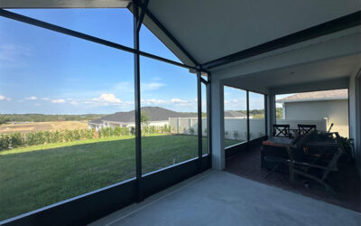 Screen Room Combo Installation in Clermont, FL