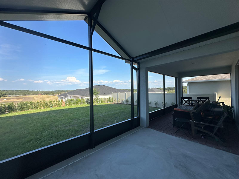 Screen Room Combo Installation in Clermont, FL