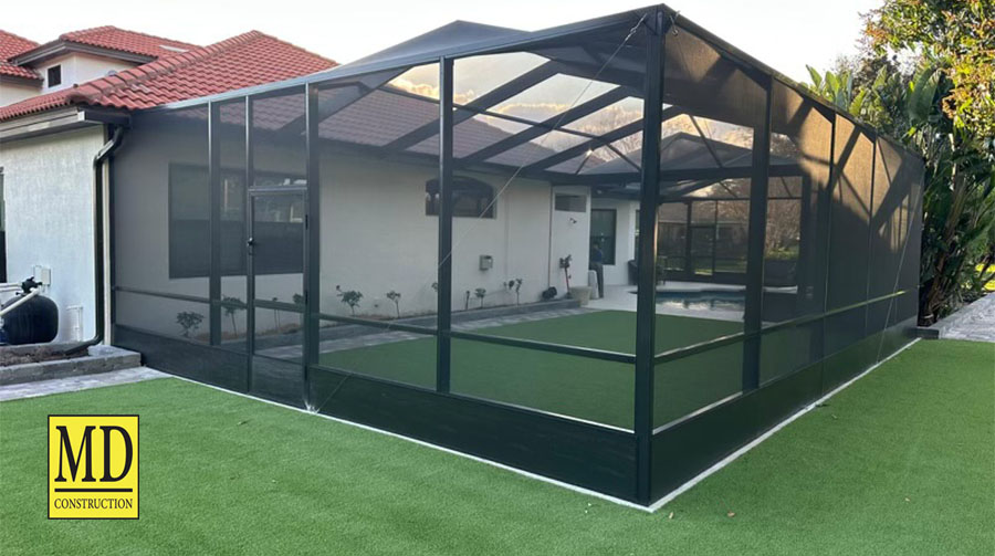 Hip Screen Enclosure in Central Florida