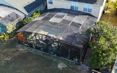 Pool Enclosure Extension in Davenport, FL