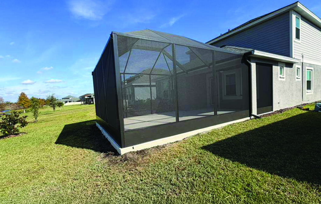 Screened Patio and Front Entry Enclosure in Lakeland, FL