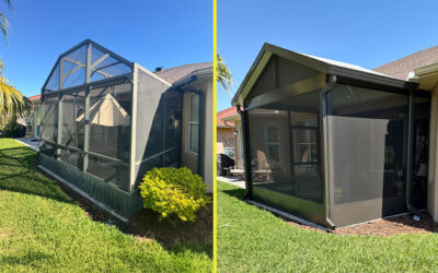 Can a Screen Enclosure Be Converted Into a Screen Room?