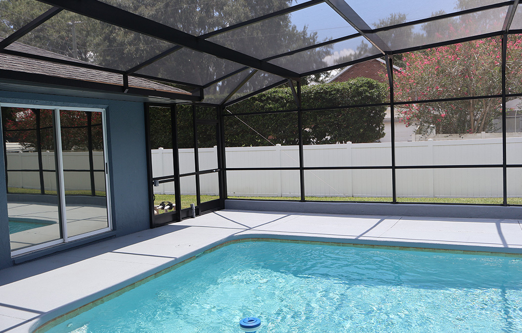 Screened Pool Enclosure in Lakeland, FL