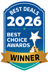 Best Deals Best Choice Awards 2026 - Readers Choice award for screen enclosure company in the Orlando Florida Area.