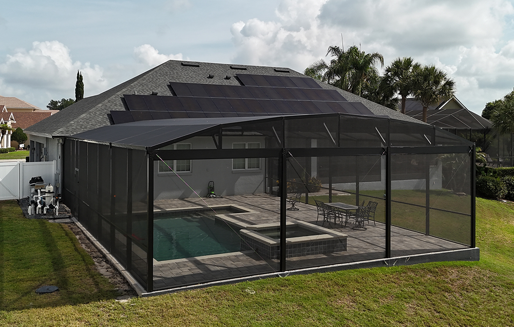 Pool Enclosure Replacement After Storm Damage in Winter Haven, FL