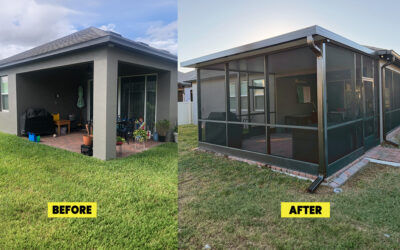 Covered Lanai to Screen Room: A Two-Phase Winter Garden Upgrade