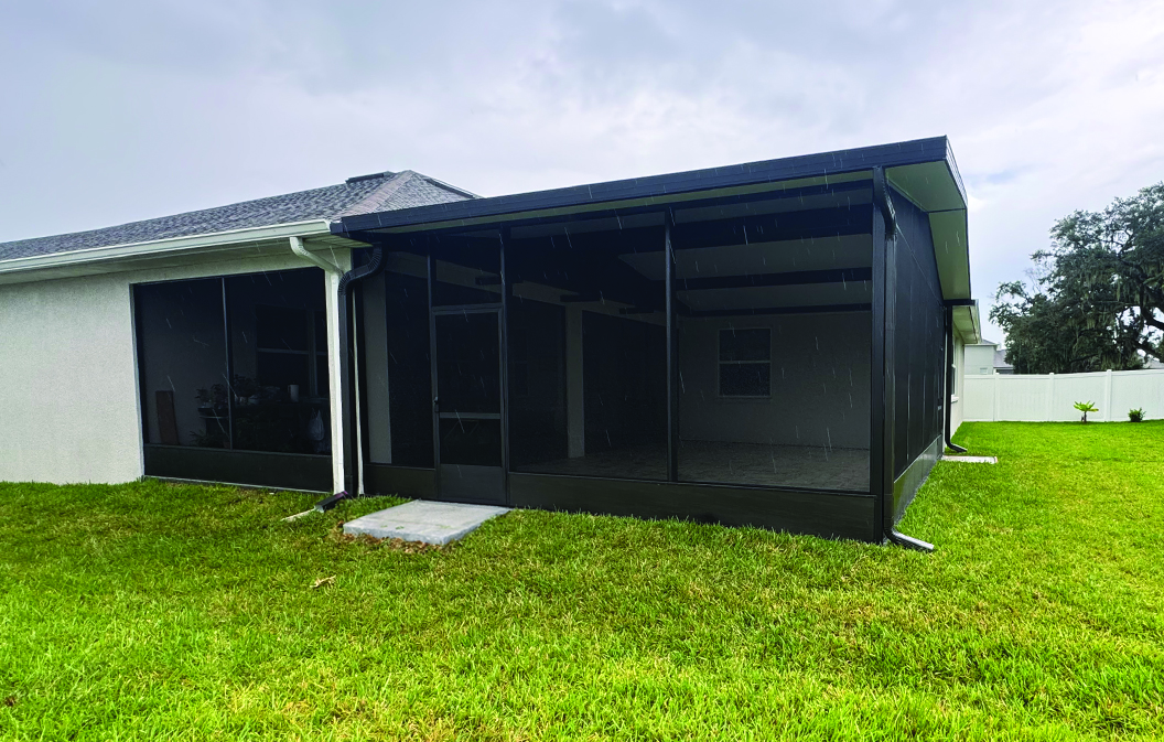 Turning an Uncovered Patio Into a Screen Room in Lakeland